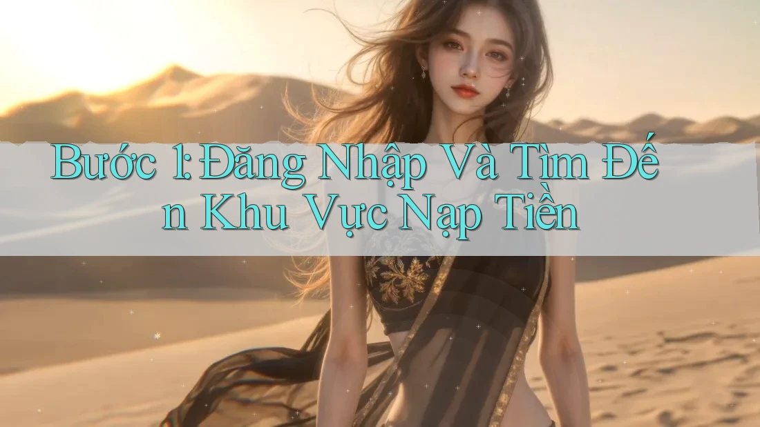 Bước 1: Đăng Nhập Và Tìm Đến Khu Vực Nạp Tiền