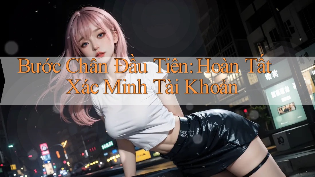 Bước Chân Đầu Tiên: Hoàn Tất Xác Minh Tài Khoản