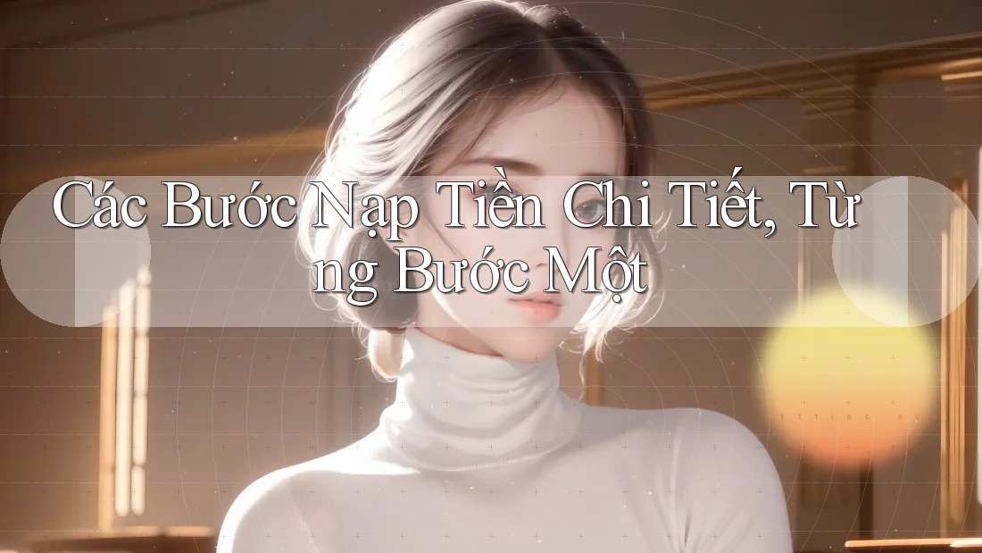 Các Bước Nạp Tiền Chi Tiết, Từng Bước Một