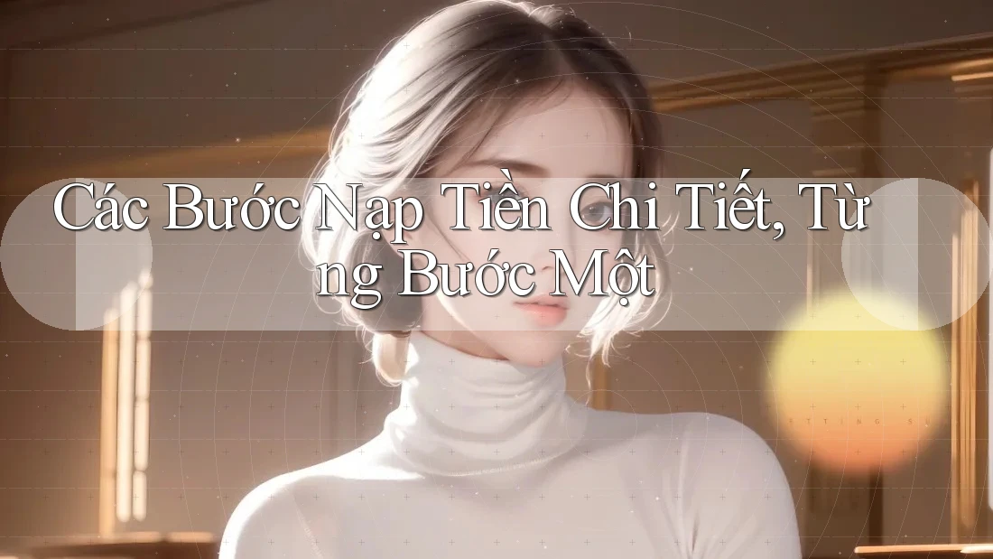 Các Bước Nạp Tiền Chi Tiết, Từng Bước Một Các Bước Nạp Tiền Chi Tiết, Từng Bước Một