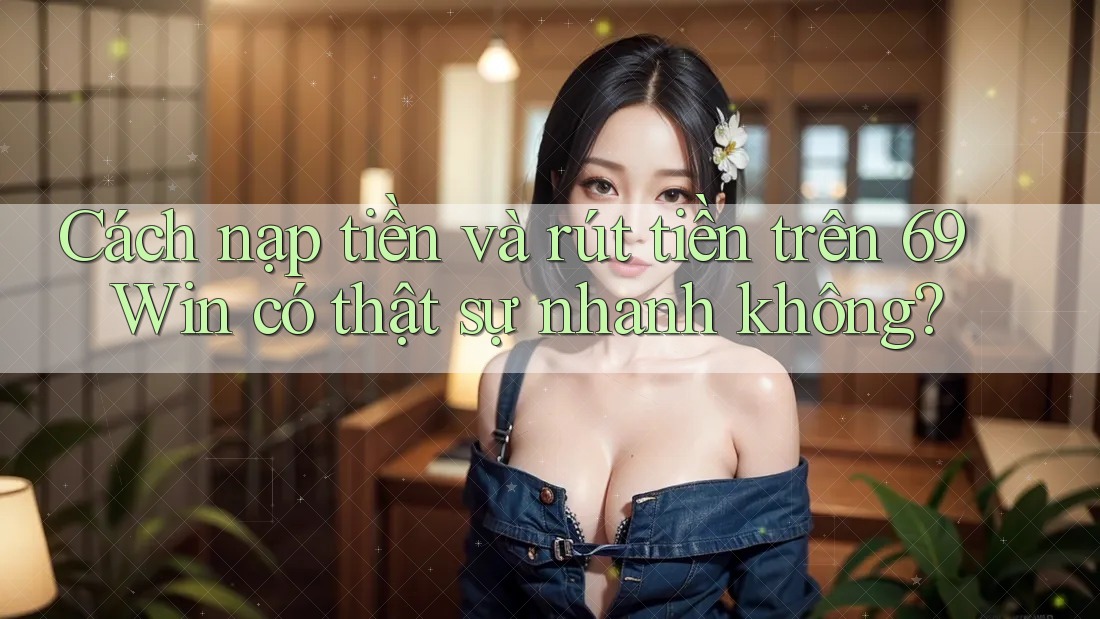 Cách nạp tiền và rút tiền trên 69 Win có thật sự nhanh không?