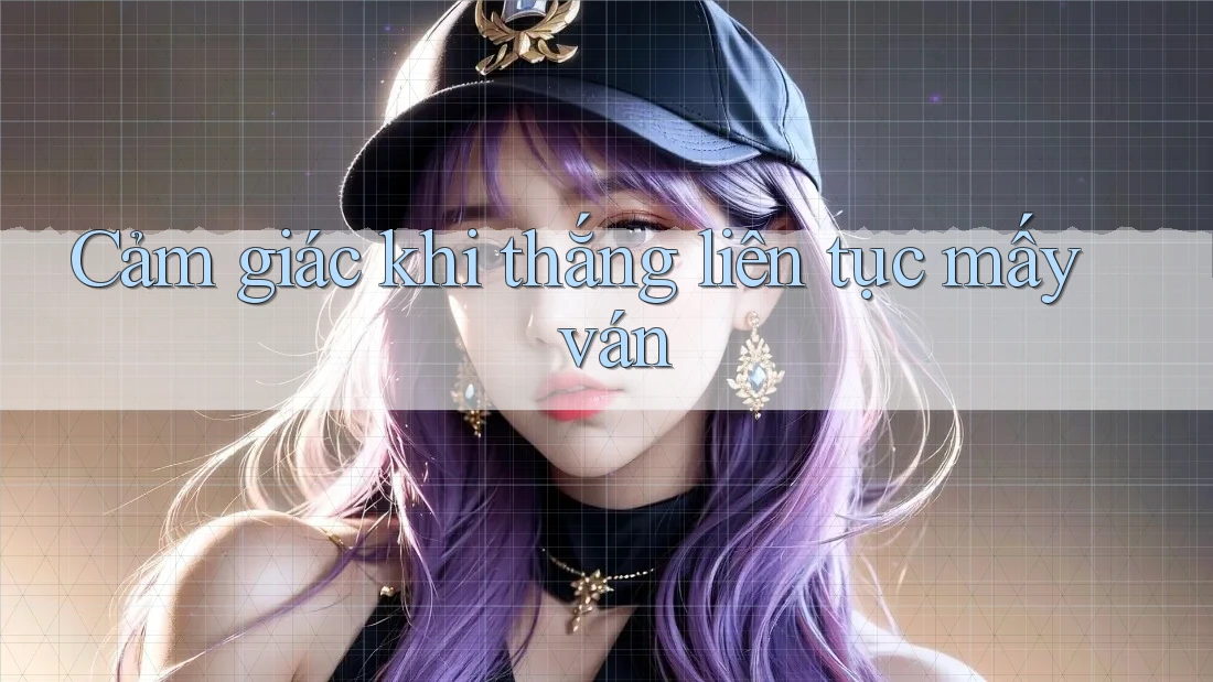 Cảm giác khi thắng liên tục mấy ván Cảm giác khi thắng liên tục mấy ván