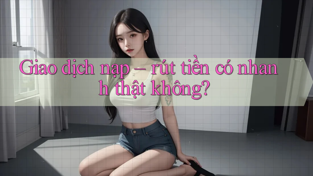 Giao dịch nạp – rút tiền có nhanh thật không? Giao dịch nạp – rút tiền có nhanh thật không?