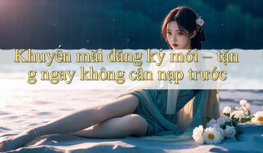 Khuyến mãi đăng ký mới – tặng ngay không cần nạp trước Khuyến mãi đăng ký mới – tặng ngay không cần nạp trước