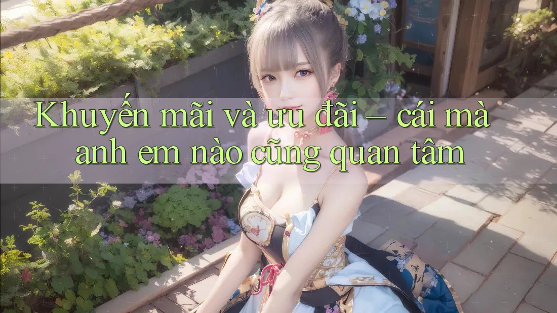 Khuyến mãi và ưu đãi – cái mà anh em nào cũng quan tâm