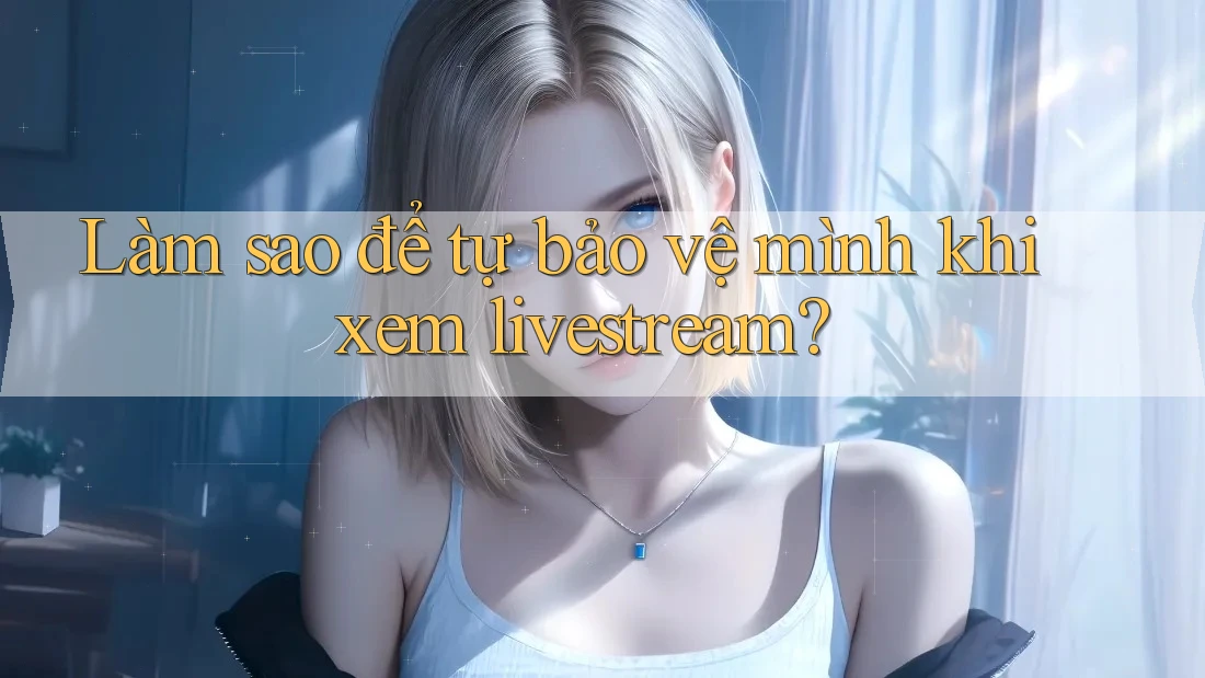 Làm sao để tự bảo vệ mình khi xem livestream? Làm sao để tự bảo vệ mình khi xem livestream?