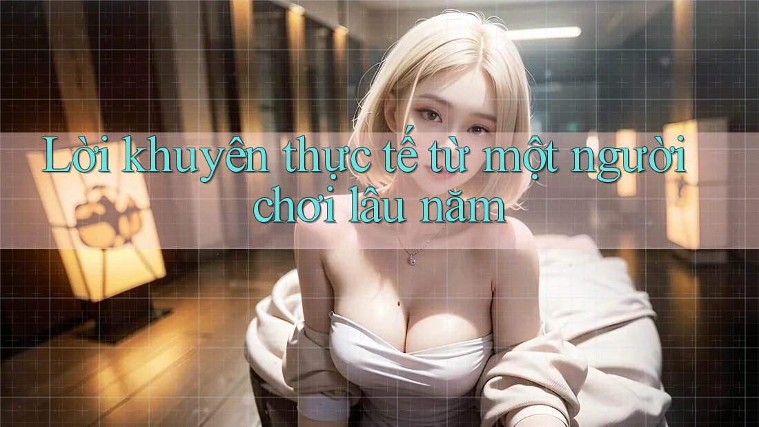 Lời khuyên thực tế từ một người chơi lâu năm Lời khuyên thực tế từ một người chơi lâu năm