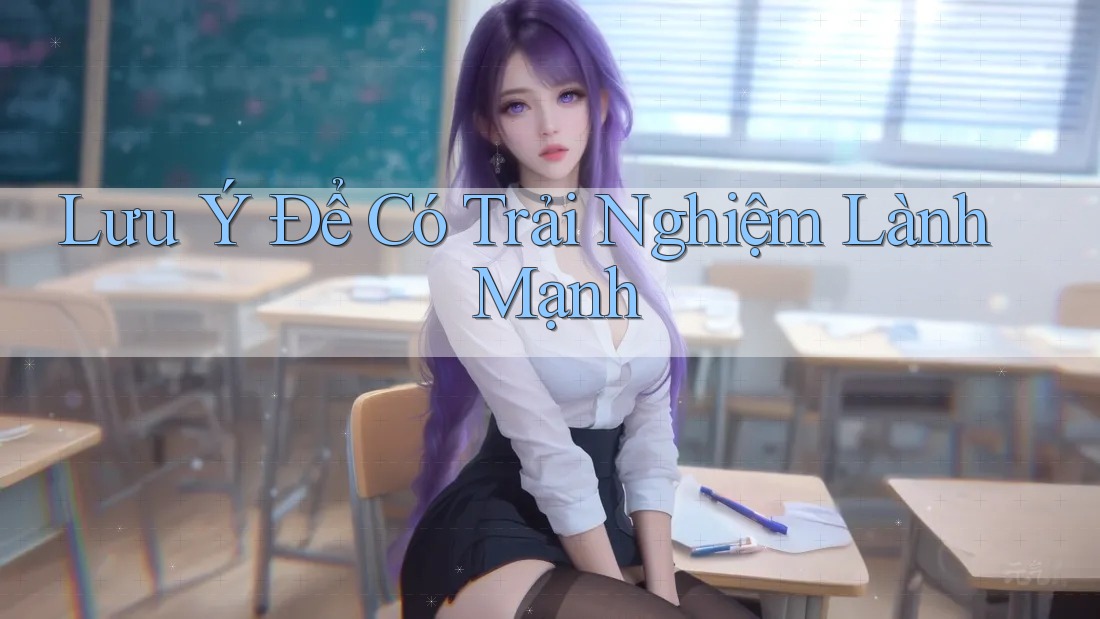 Lưu Ý Để Có Trải Nghiệm Lành Mạnh Lưu Ý Để Có Trải Nghiệm Lành Mạnh