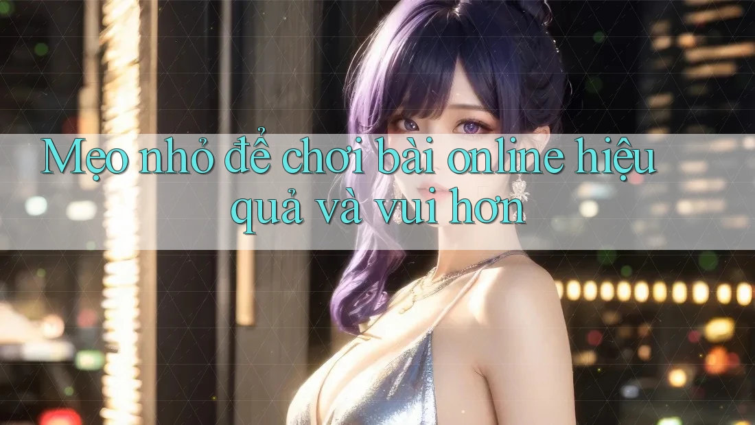 Mẹo nhỏ để chơi bài online hiệu quả và vui hơn Mẹo nhỏ để chơi bài online hiệu quả và vui hơn
