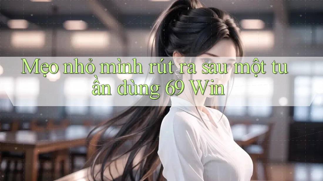 Mẹo nhỏ mình rút ra sau một tuần dùng 69 Win Mẹo nhỏ mình rút ra sau một tuần dùng 69 Win