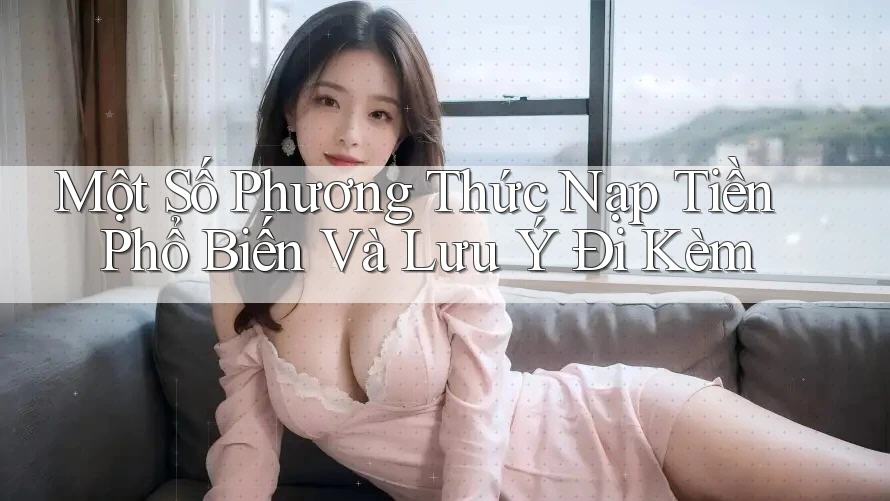 Một Số Phương Thức Nạp Tiền Phổ Biến Và Lưu Ý Đi Kèm