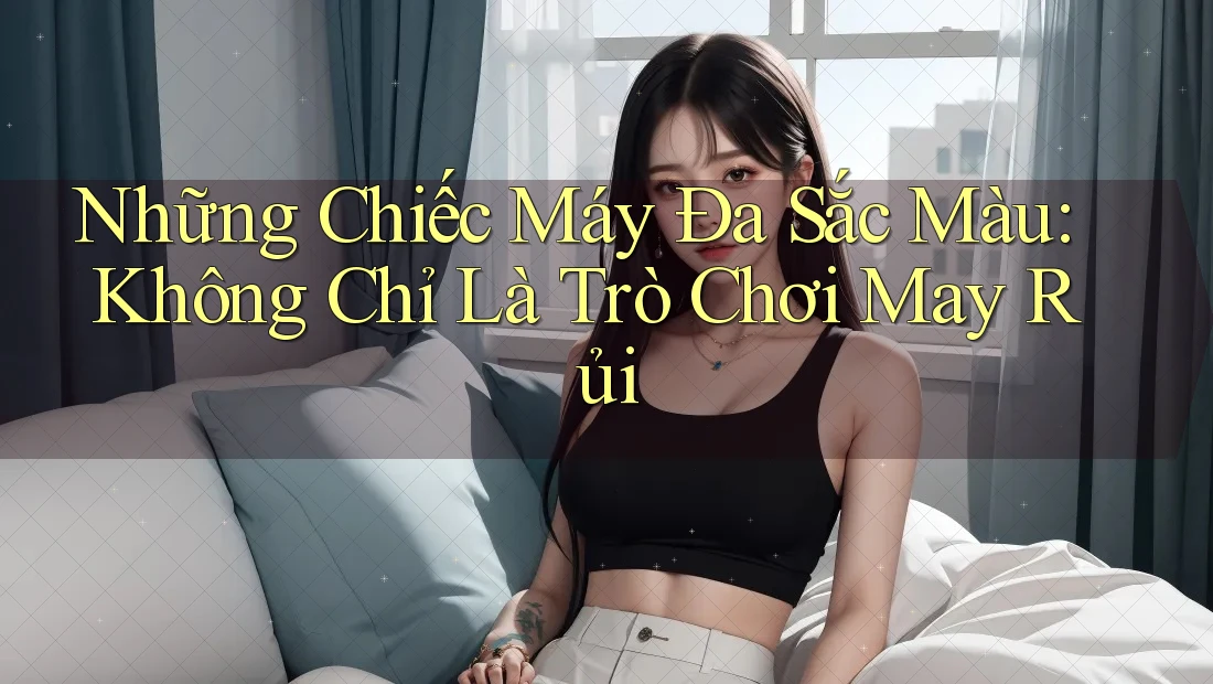 Những Chiếc Máy Đa Sắc Màu: Không Chỉ Là Trò Chơi May Rủi