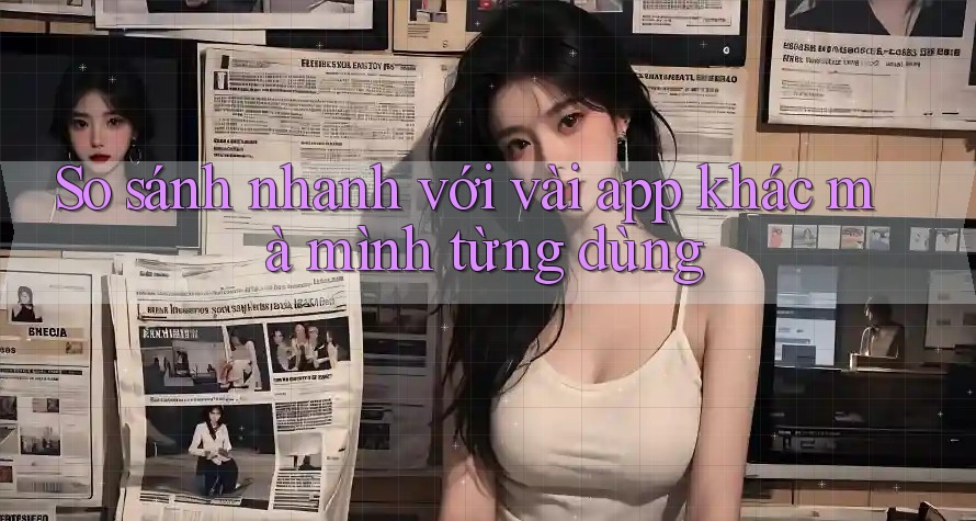 So sánh nhanh với vài app khác mà mình từng dùng