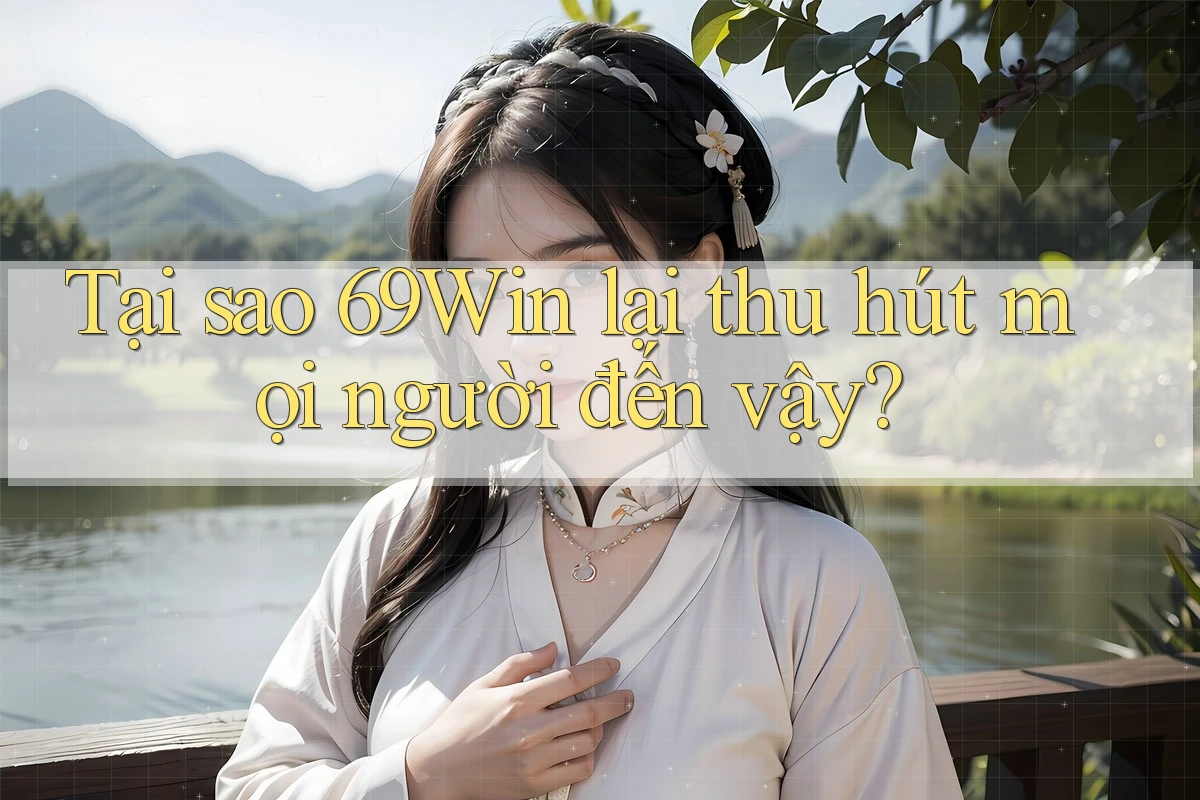 Tại sao 69Win lại thu hút mọi người đến vậy? Tại sao 69Win lại thu hút mọi người đến vậy?