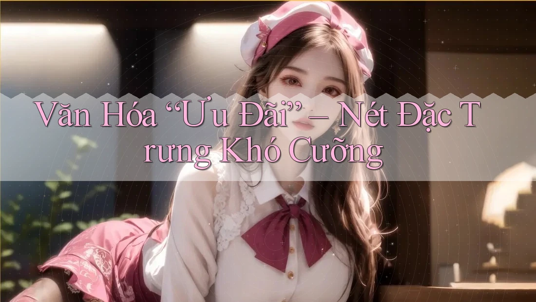 Văn Hóa “Ưu Đãi” – Nét Đặc Trưng Khó Cưỡng Văn Hóa “Ưu Đãi” – Nét Đặc Trưng Khó Cưỡng